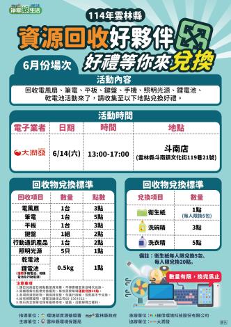 廢電子回收兌換
