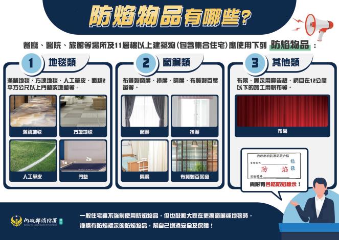 4-防焰物品有哪些