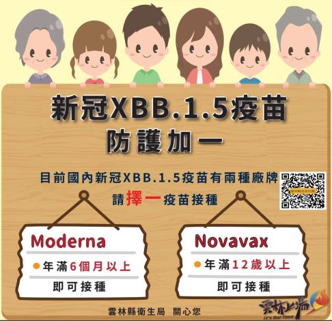 新冠XBB1.5疫苗防護加一