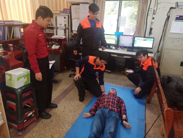 雲林縣消防局第二大隊虎尾分隊緊急救護實錄