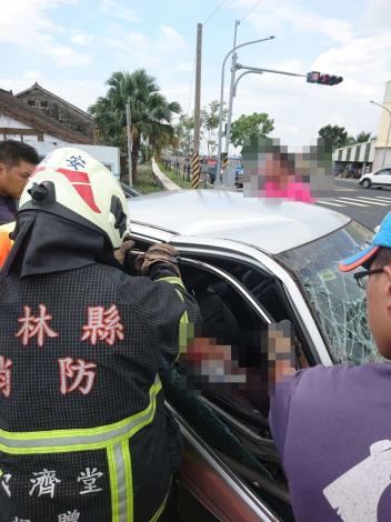 雲林縣消防局第二大隊二崙分隊車禍救助救護訓練實錄