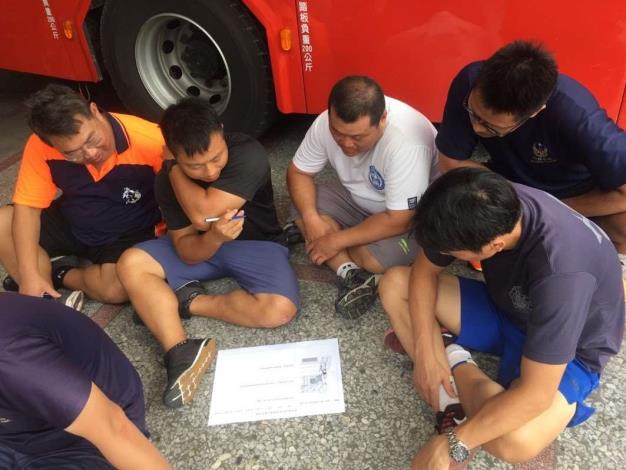 雲林縣消防局第二大隊虎尾分隊救災檢討及常年訓練