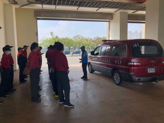 雲林縣消防局辦理車輛安全駕駛訓練