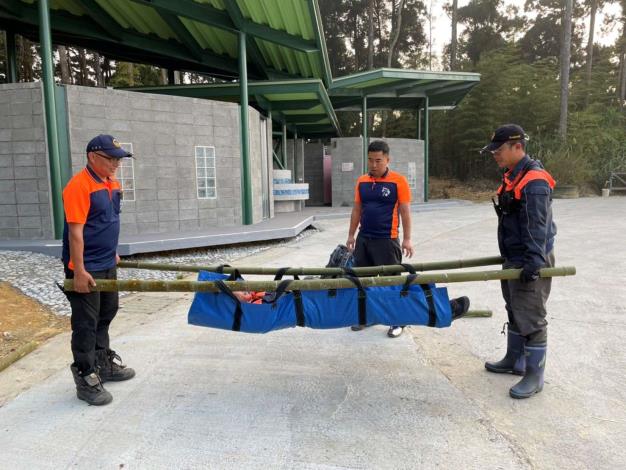 雲林縣消防局第一大隊草嶺小隊辦理創傷情境救護技術訓練-訓練過程