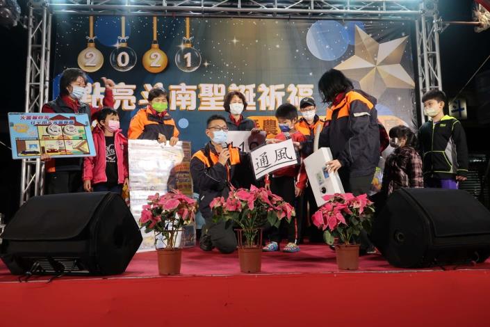 雲林縣消防局第一大隊斗南分隊加強宣導防範一氧化碳中毒