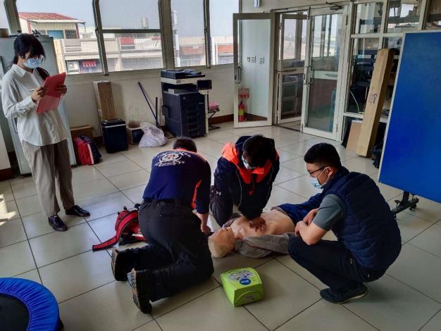 雲林縣消防局辦理高級救護技術員訓練甄選-過程