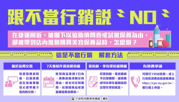 跟不當行銷說NO