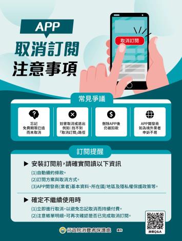 APP取消訂閱注意事項