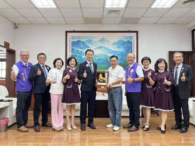 雲林縣獅子會 雲鳳獅子會 斗六獅子會 市民代表會拜訪