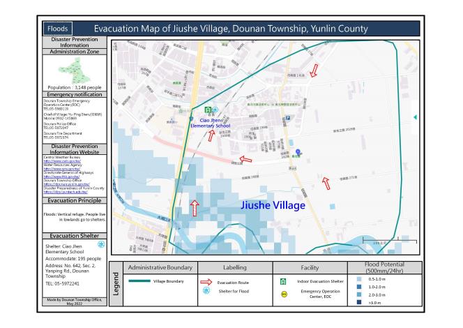 2_雲林縣斗南鎮舊社里水災防災地圖(英文版)