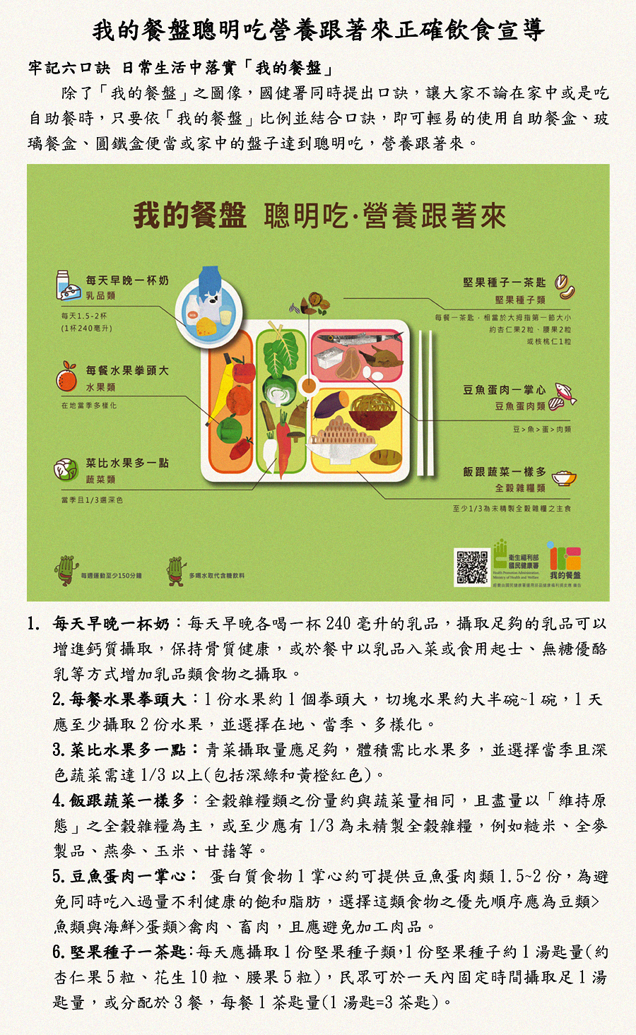 斗六市衛生所辦理「我的餐盤聰明吃，營養跟著來」宣導活動   【斗六巿衛生所關心您】